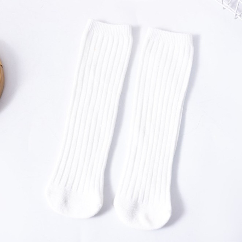 Girl 5-12 Years 7 Pairs Autumn Winter Slouch Cotton Socks Long Crew Socks